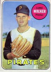 1969 Topps Baseball Cards      036      Luke Walker